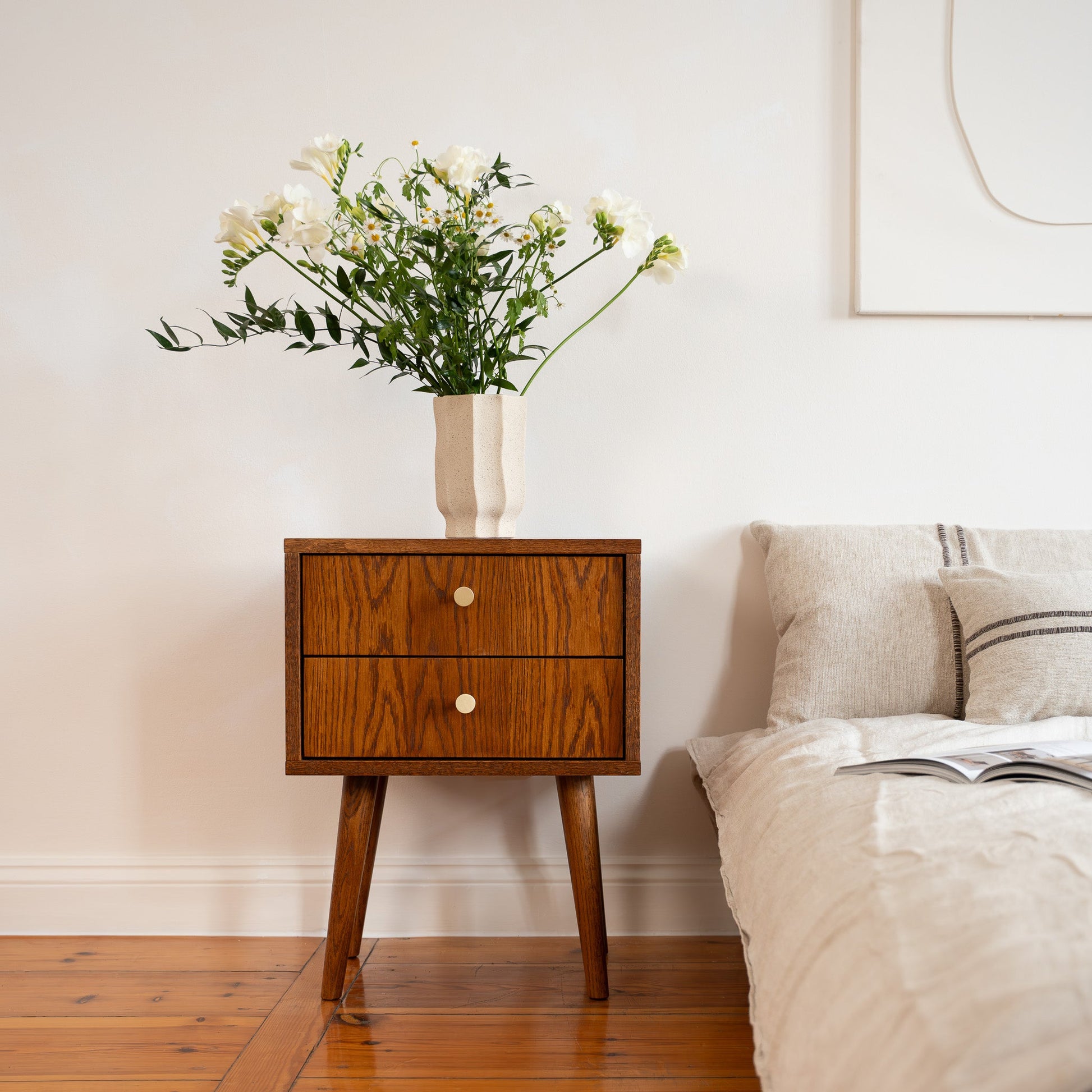 BEDIE XL – nightstand with a knob - Pastform Furniture