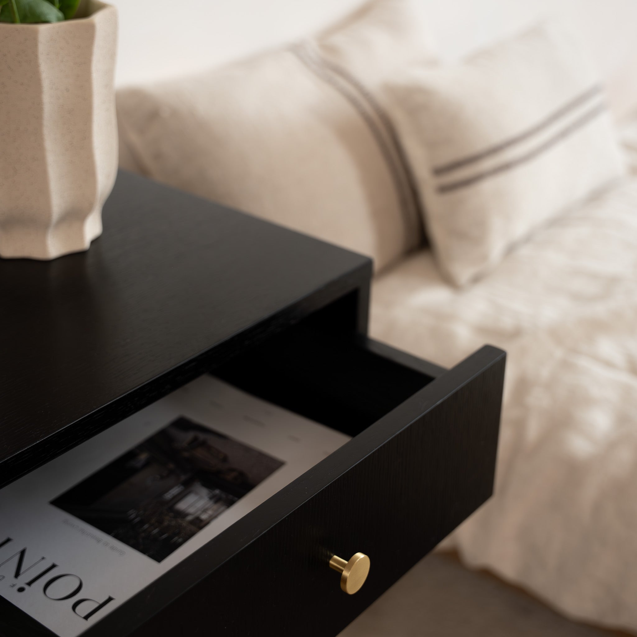 BLACKIE+ Nightstand - Pastform Furniture